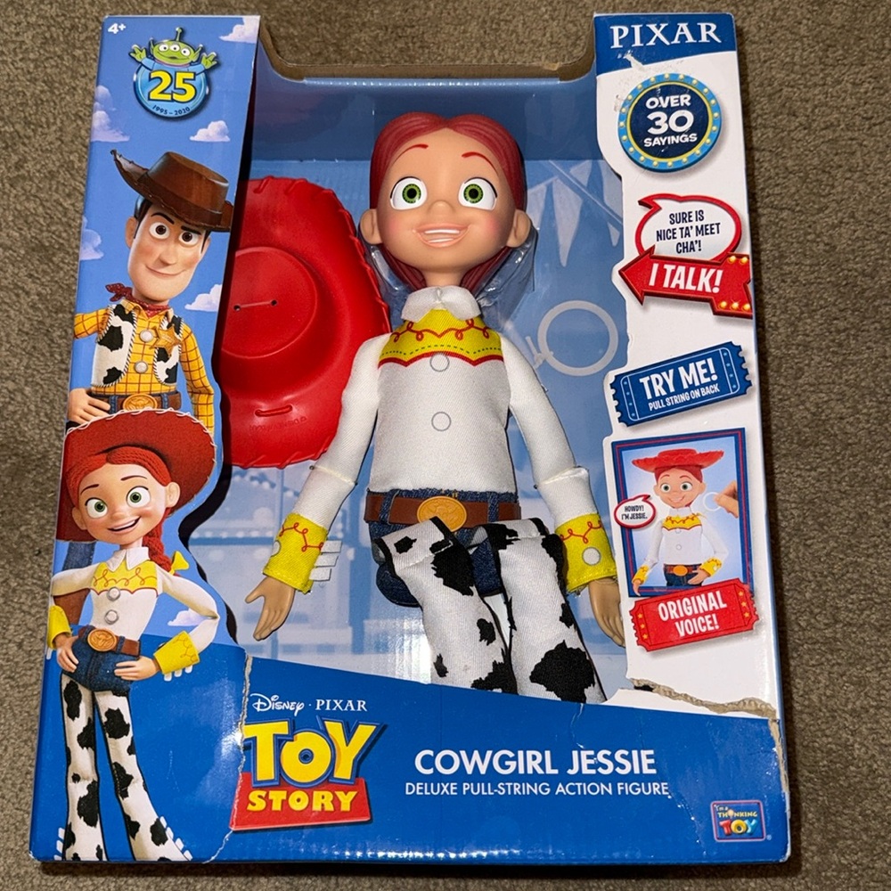 Toy Story 25th Anniv Cowgirl Jessie Pull-String